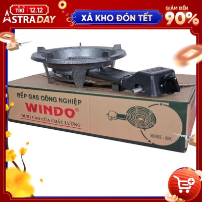 Bếp gas công nghiệp WINDO (260C) _ Hàng Chính Hãng