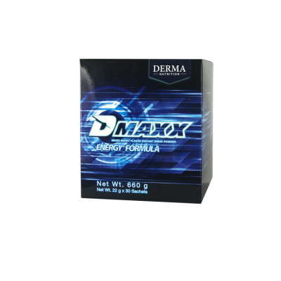 DMAXX thức uống bổ sung vitamin năng lượng có đường DAMODE 5 gói dùng thử màu xanh