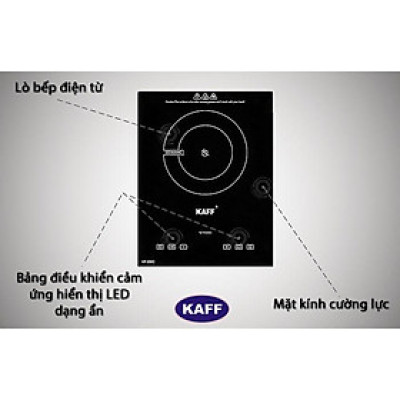 Bếp Hồng Ngoại Đơn Âm Cảm Ứng DOMINO KAFF KF-330C - Hàng Chính Hãng