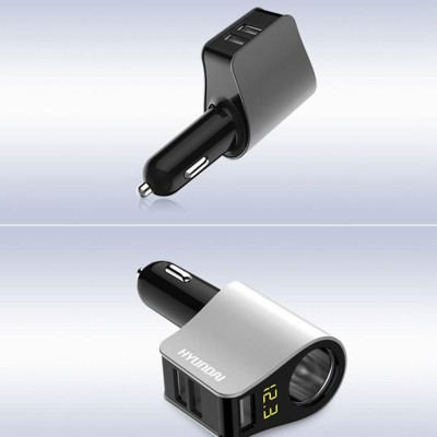 Bộ Chia tẩu sạc, Adapter Sạc Huyndai HY - I0 Cao cấp