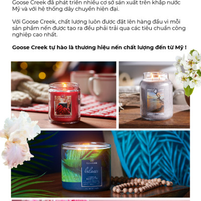 Nến ly Goose Creek (200g) - Apple Pom Twister
