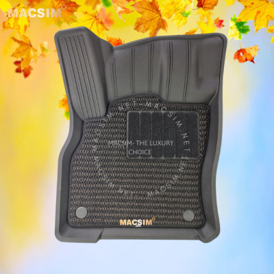 Thảm lót sàn ô tô 2 lớp cao cấp dành cho xe Audi Q3 2019+ nhãn hiệu Macsim 3w chất liệu TPE
