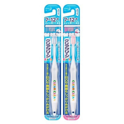 Bàn chải đánh răng KAO trẻ em màu xanh (Từ 7 - 12 tuổi)