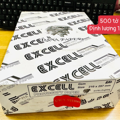 Xấp 500 Tờ Giấy In A4 Định Lượng 120gsm Dùng Photo Tài Liệu Hoặc Làm Giấy Bìa, Giấy Fort Định Lượng 120gsm