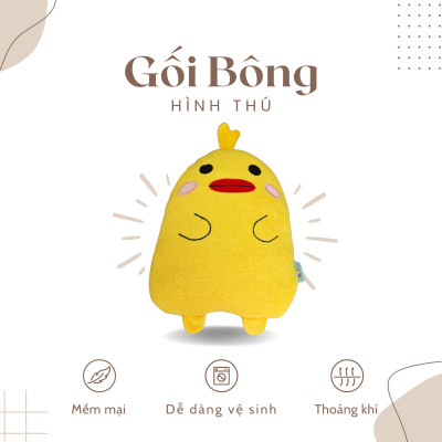 Gối bông cho bé MYM size 30x40cm siêu đáng yêu mềm mịn êm ái dành cho bé yêu (Khách Vui Lòng Chat Với Shop Để Chọn Mẫu)