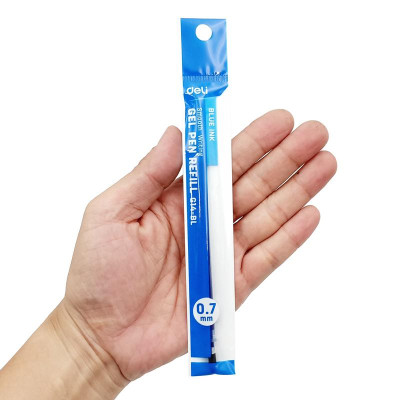 Ruột Bút Gel 0.7 mm - Deli EG14-BL - Mực Xanh