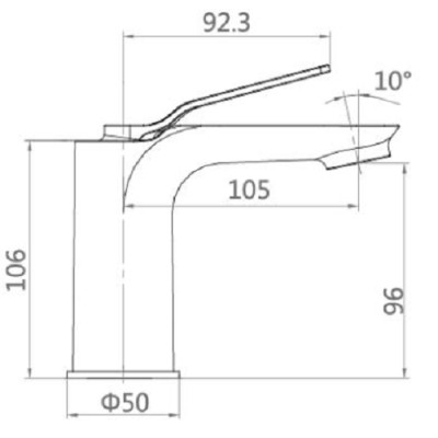 Bộ vòi lavabo nóng lạnh ATMOR AT90913 (HÀNG CHÍNH HÃNG)