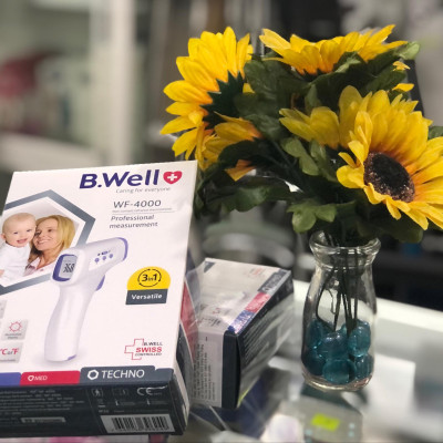 Nhiệt Kế Trán B.well WF 4000 (Nhập Khẩu 100% Từ Thụy Sĩ) 
