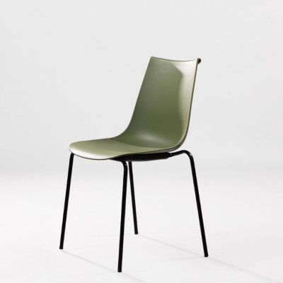 Ghế nhựa chân sắt nhập khẩu Juno Sofa cao cấp JNST Amelie11CT 42 x 43 x 82 cm