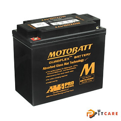 Bình Ắc Quy Motobatt MBTX20UHD 12V 21Ah CCA310 Bảo Hành 9 Tháng Cho Harley / Goldwing