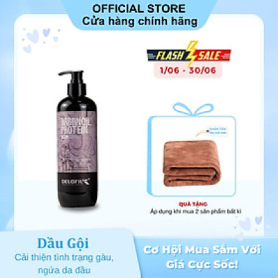 DẦU GỘI MỀM MƯỢT VÀ GIẢM THIỂU GÀU DELOFIL 500ml