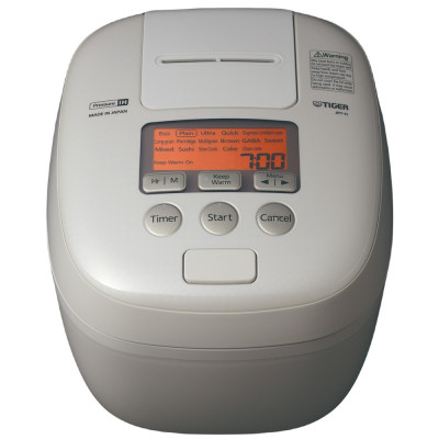 Nồi cơm điện tử cao tần áp suất kép Tiger 3 trong 1 JPT-H18S (1.8L) - Hàng Chính Hãng