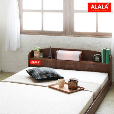 Giường thấp ALALA71 / Miễn phí vận chuyển và lắp đặt tận nơi/ Đổi trả 30 ngày/ Sản phẩm được bảo hành 5 năm từ thương hiệu ALALA/ Chịu lực 700kg