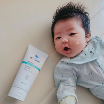 Soothing gel làm dịu da hữu cơ Oxygen Atono2 160g (Bé Từ 0M+)