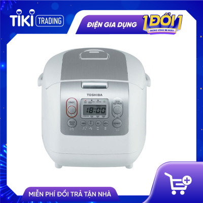Nồi Cơm Điện Tử Toshiba RC-10NMFVN (WT) (1 Lít) - Hàng Chính Hãng