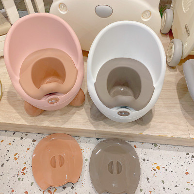 Bô Ngồi Vệ Sinh Hình Gấu Hokori Cho Trẻ Em Có Nắp Đậy