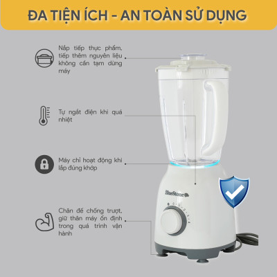 Máy xay sinh tố Bluestone BLB-5328 - Hàng chính hãng