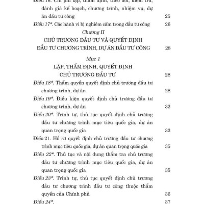 Luât Đầu tư công năm 2024 ( sửa đổi, bổ sung năm 2025)