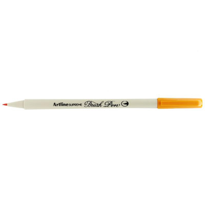 Bút Lông Đầu Cọ Artline Supreme Brush Pen EPFS-F - Dark Orange