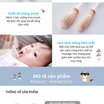 BÀN CHẢI ĐÁNH RĂNG LÔNG MỀM CHO BÉ 0-8 TUỔI KUKU - KU1148/KU1149