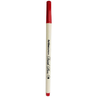 Bút Lông Đầu Cọ Artline Supreme Brush Pen EPFS-F - Màu Đỏ