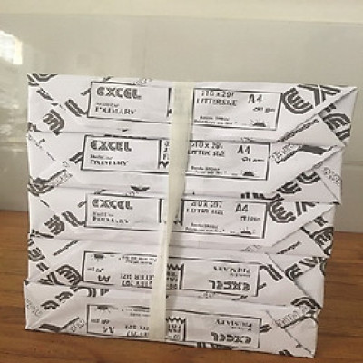 Giấy Excel A4, định lượng 80, 500 tờ (Nhập khẩu)
