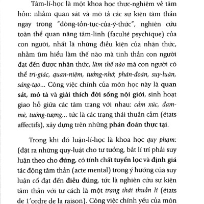 Nghệ Thuật Suy Tưởng - Luận Lí Học Tổng Quát Và Phương Pháp Luận