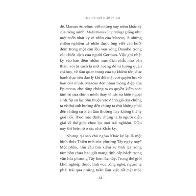 Sách - Kỷ Luật Khắc Kỷ