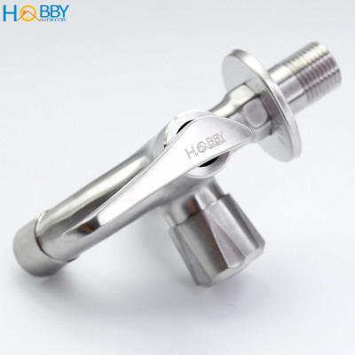 Vòi củ sen lạnh đa năng 2 đầu xả inox 304 ren 21 Hobby Home Decor CS2