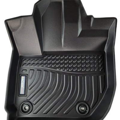 Thảm lót sàn xe ô tô Honda HRV (sd) 2016-nay Nhãn hiệu Macsim chất liệu nhựa TPE cao cấp màu đen