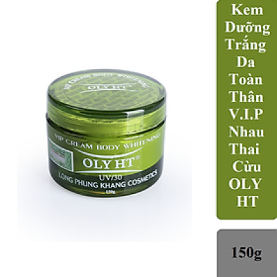 Kem dưỡng trắng da toàn thân (BODY) cao cấp ( NHAU THAI CỪU ) OLY HT - Hàng Chính Hãng 150g 