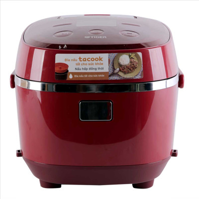 Nồi Cơm Điện Tử Tiger JBX-A10W - 564W - 1Lít - Hàng Chính Hãng