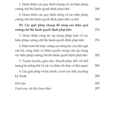 Các Biện Pháp Cưỡng Chế Thi Hành Quyết Định Phạt Tiền Trong Xử Phạt Vi Phạm Hành Chính: Thực Trạng Và Giải Pháp