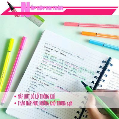 Bút lông màu STABILO Pen68 1.0mm - Xám nhạt (94)