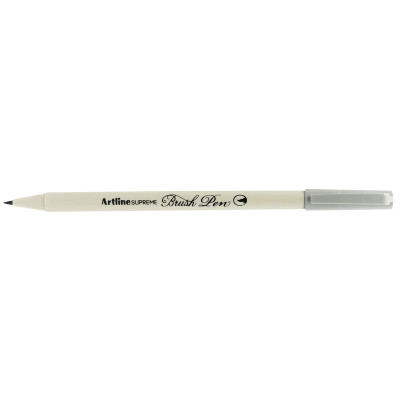 Bút Lông Đầu Cọ Artline Supreme Brush Pen EPFS-F - Pale Grey