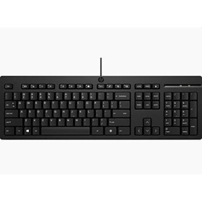 Bàn phím có dây HP 125 (266C9AA) - Hàng chính hãng