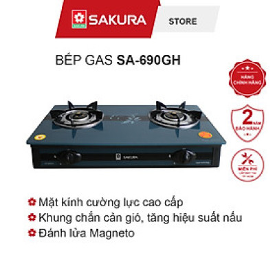 Bếp Gas Dương Sakura SA-690GH - Hàng chính hãng