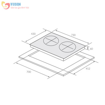Bếp từ Eurosun EU-T568Max Hàng Chính Hãng