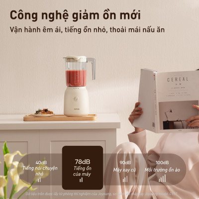 Máy xay sinh tố Joyoung JFB-621 - Dung tích 600ml, Công suất 160W, 3 cốc xay - Hàng chính hãng