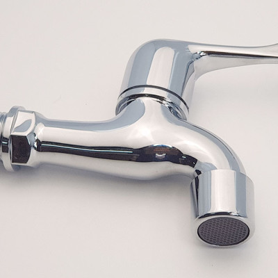 Vòi hồ nhựa ABS mạ Chrome Eurolife EL-HN03 (Trắng bạc)