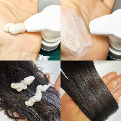 Combo dầu gội đầu và mặt nạ tóc cao cấp BRITISH M Kombucha 750ml