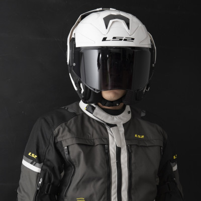 Mũ Bảo Hiểm Fullface Lật Hàm 180độ LS2 FF901 Advant X Fiberglass - Sợi thuỷ tinh
