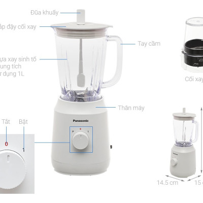 Máy xay sinh tố Panasonic MX-EX1011WRA - Hàng Chính Hãng