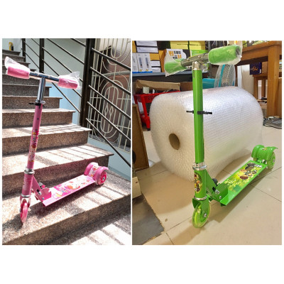 Xe Trượt Scooter 2 Bánh Bằng Sắt Cho Bé Từ 3 Đến 10 Tuổi Bánh Xe Phát Sáng Khi Chạy