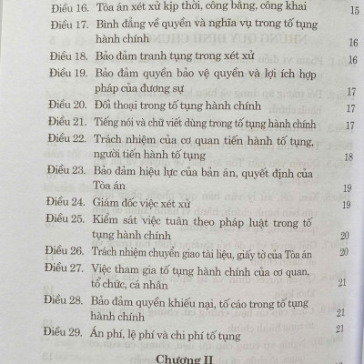 Luật Tố Tụng Hành Chính ( Sửa Đổi, Bổ Sung 2025)