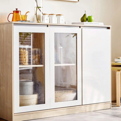 Tủ Bếp Gỗ Công Nghiệp Cao Cấp Với Thiết Kế Hiện Đại Cửa Mở Tiện Lợi TB-18