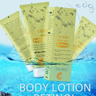Chăm Sóc Da - C SKIN.02 - COMBO6 - BODY LOTION RETINOL - Dưỡng Trắng Cấp Ẩm Chuyên Sâu