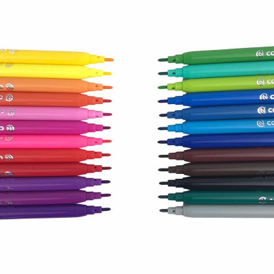 Bút Dạ Nước 24 Màu - Deli C10023