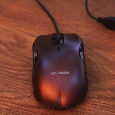 CHUỘT NEWMEN M266 CHÍNH HÃNG- KẾT NỐI DÂY USB ( Hàng Chính Hãng)