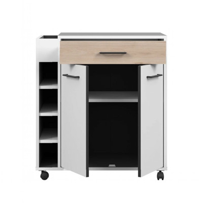 Tủ nhà bếp bằng gỗ cho gia đình thiết kế hiện đại SMLIFE Dimao